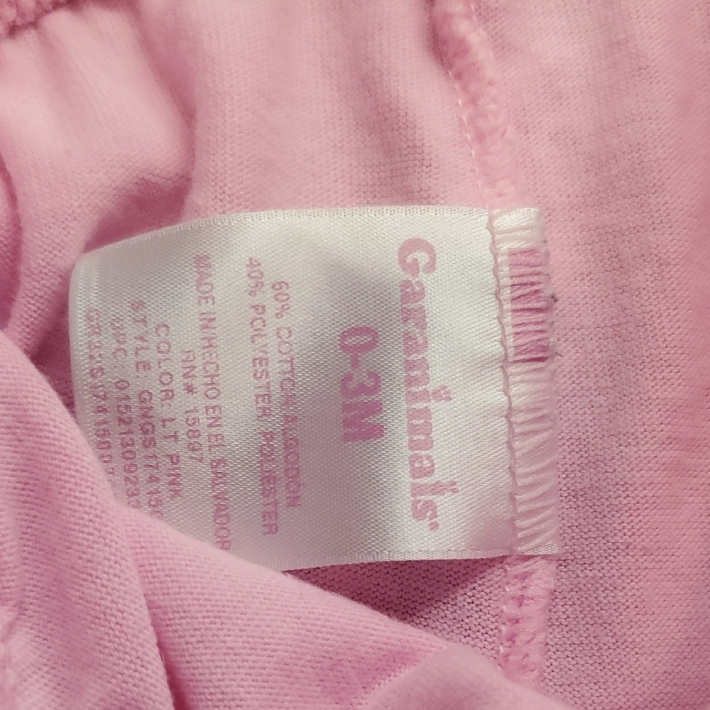 🐻 Garanimals Light Pink Ruffle Shorts - Picture 2 of 3